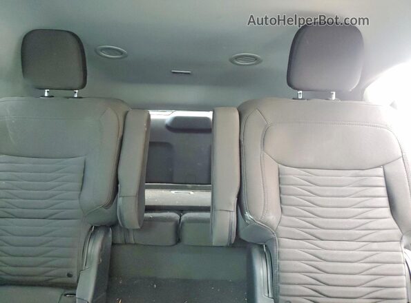 1FMSK8DH2MGC32142 2021 FORD EXPLORER Black Vista de los asientos traseros