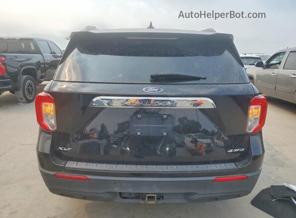 1FMSK8DH2MGC32142 2021 FORD EXPLORER Black Vista trasera