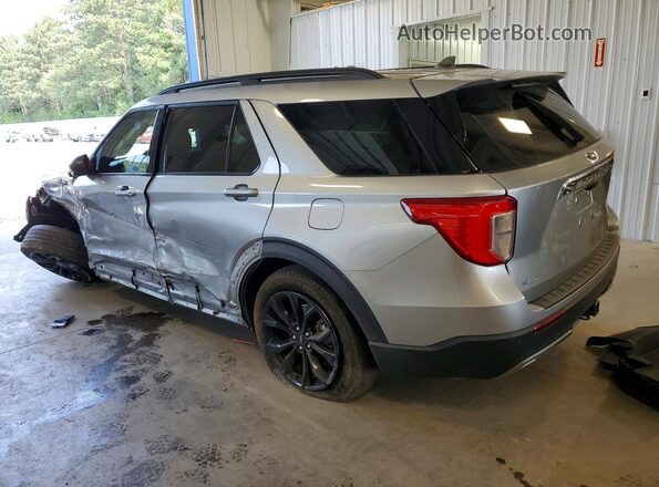 1FMSK8DH2PGB93993 2023 FORD EXPLORER Silver Trasero izquierdo