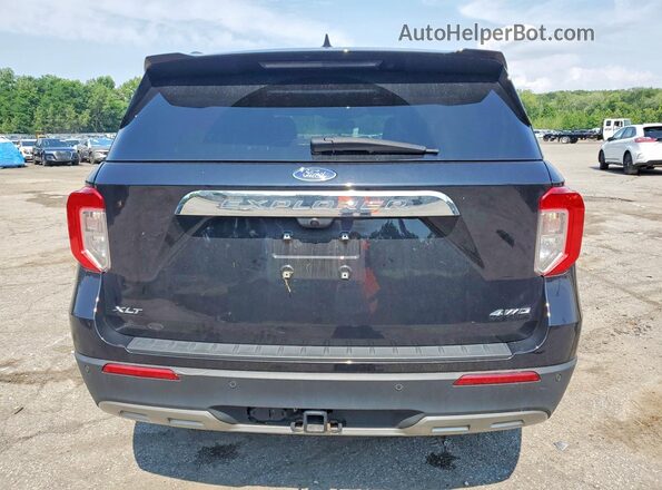 1FMSK8DH2RGA20106 2024 FORD EXPLORER Black Widok z tyłu