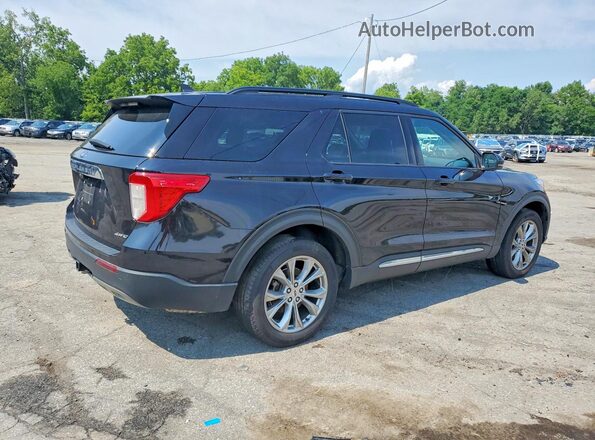 1FMSK8DH2RGA20106 2024 FORD EXPLORER Black Tył prawy