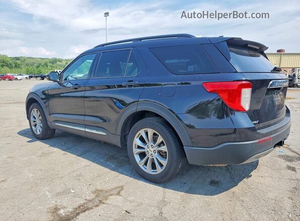 1FMSK8DH2RGA20106 2024 FORD EXPLORER Black Tył lewy
