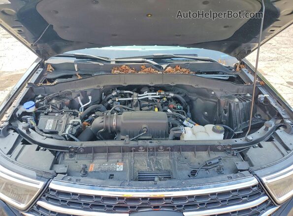 1FMSK8DH2RGA20106 2024 FORD EXPLORER Black Widok komory silnika