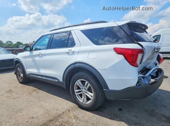 1FMSK8DH4PGB14596 2023 FORD EXPLORER White Задня ліва чверть