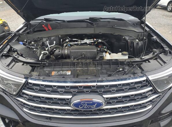 1FMSK8DH4RGA02240 2024 FORD EXPLORER Black Vista del compartimento del motor