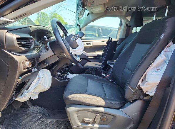 1FMSK8DH5PGA40699 2023 FORD EXPLORER Black Սալոնի դիմացի տեսք