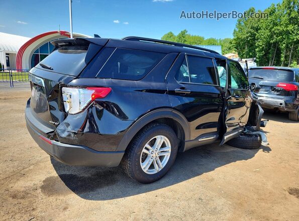 1FMSK8DH5PGA40699 2023 FORD EXPLORER Black Հետևի աջ