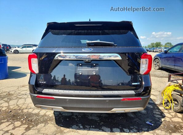 1FMSK8DH6LGA33075 2020 FORD EXPLORER Black Հետևի տեսք
