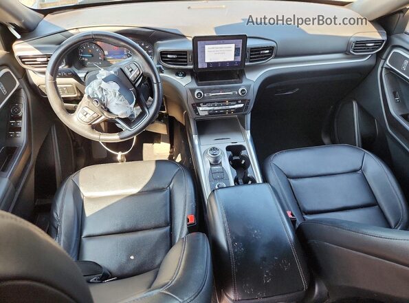 1FMSK8DH6LGA33075 2020 FORD EXPLORER Black Առջևի վահանակի տեսք