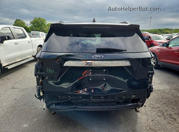 1FMSK8DH6MGC28563 2021 FORD EXPLORER Black Rear view