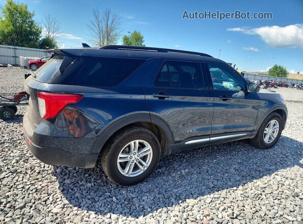 1FMSK8DH6PGB00943 2023 FORD EXPLORER Gray Задня права чверть