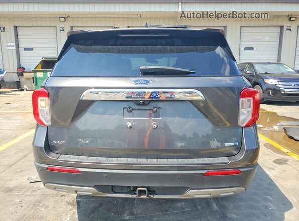 1FMSK8DH7LGA51150 2020 FORD EXPLORER Gray Вид ззаду