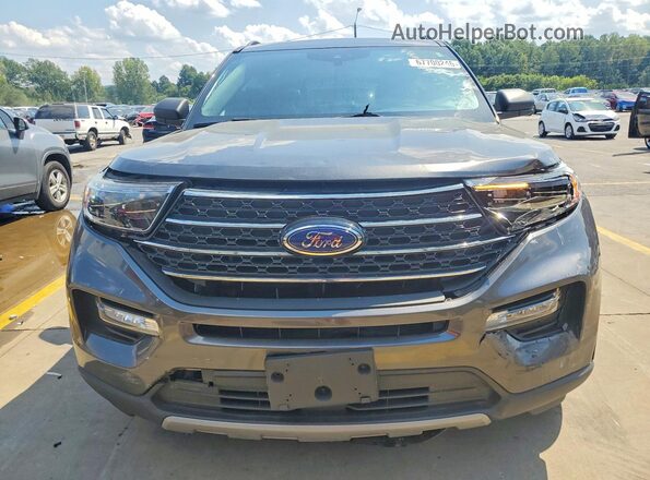 1FMSK8DH7LGA51150 2020 FORD EXPLORER Gray Вид спереду