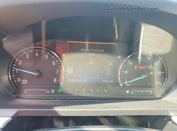 1FMSK8DH7LGA51150 2020 FORD EXPLORER Gray Вид щитка приладів