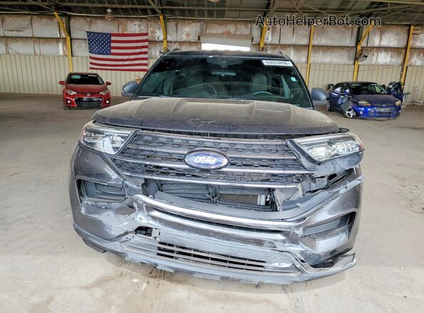 1FMSK8DH7LGC47959 2020 FORD EXPLORER Gray Вид спереду