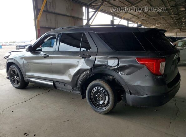 1FMSK8DH7LGC47959 2020 FORD EXPLORER Gray Задня ліва чверть