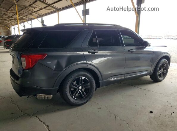 1FMSK8DH7LGC47959 2020 FORD EXPLORER Gray Задня права чверть