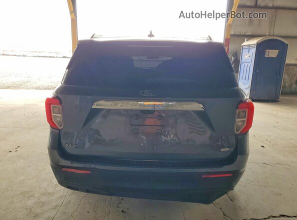 1FMSK8DH7LGC47959 2020 FORD EXPLORER Gray Вид ззаду