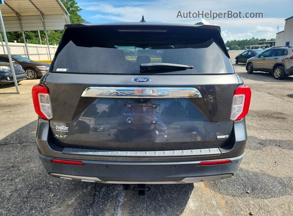 1FMSK8DH8LGA20800 2020 FORD EXPLORER Угольный Вид сзади