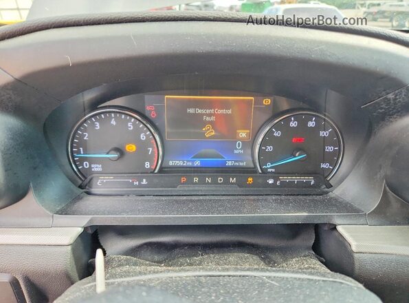1FMSK8DH8LGA20800 2020 FORD EXPLORER Угольный Вид щитка приборов