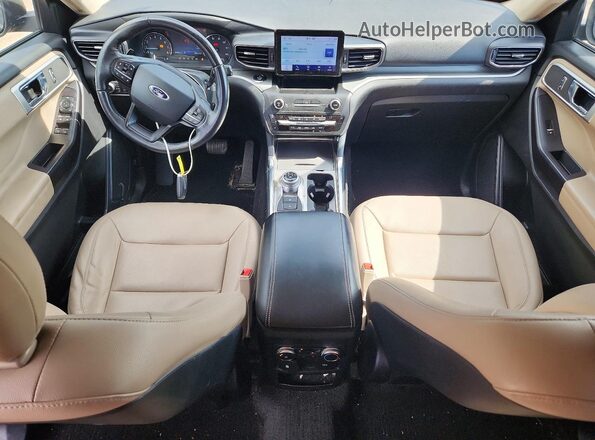 1FMSK8DH8LGA20800 2020 FORD EXPLORER Угольный Вид панели приборов