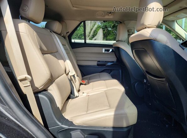 1FMSK8DH8LGA20800 2020 FORD EXPLORER Угольный Вид задней части салона