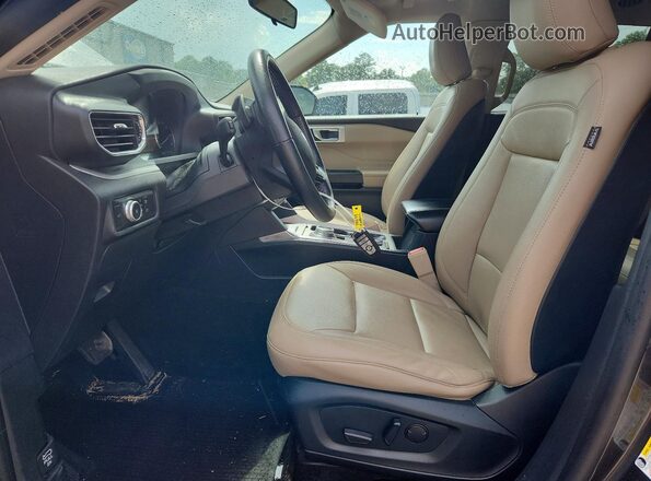 1FMSK8DH8LGA20800 2020 FORD EXPLORER Угольный Вид салона спереди