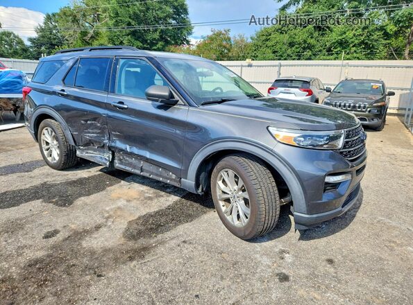 1FMSK8DH8LGA20800 2020 FORD EXPLORER Угольный Передняя правая четверть