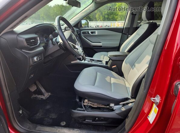 1FMSK8DH9MGA10925 2021 FORD EXPLORER Red წინა ხედი