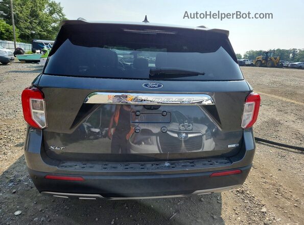 1FMSK8DHXLGA46749 2020 FORD EXPLORER Gray Вид ззаду