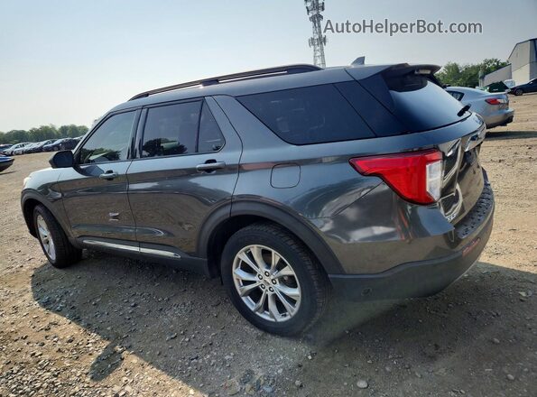 1FMSK8DHXLGA46749 2020 FORD EXPLORER Gray Задня ліва чверть