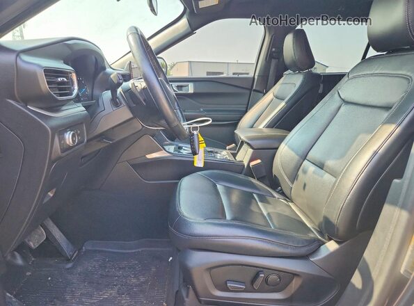 1FMSK8DHXLGA46749 2020 FORD EXPLORER Gray Вид салону спереду