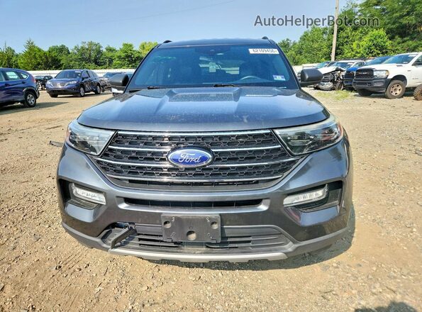 1FMSK8DHXLGA46749 2020 FORD EXPLORER Gray Вид спереду