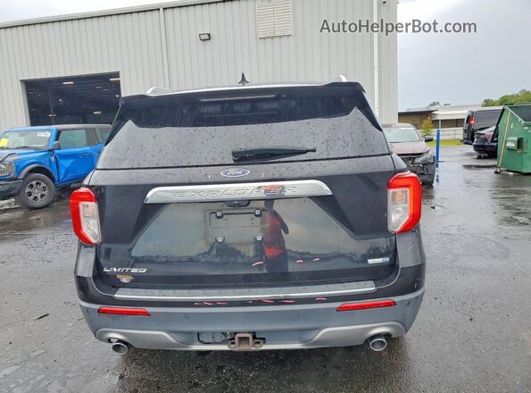 1FMSK8FH1LGA34633 2020 FORD EXPLORER Black Widok z tyłu