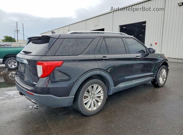 1FMSK8FH1LGA34633 2020 FORD EXPLORER Black Tył prawy