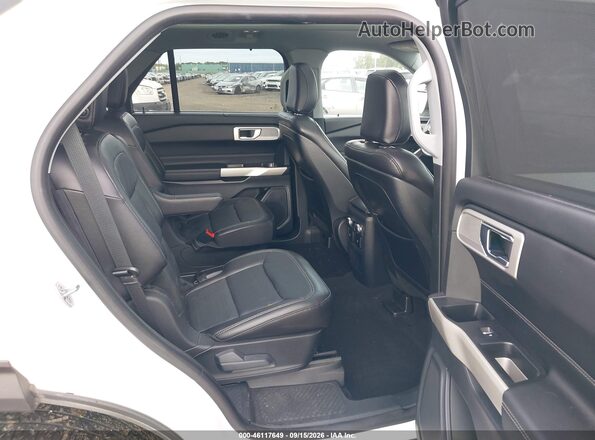 1FMSK8FH3LGC56073 2020 FORD EXPLORER White VIN sticker view