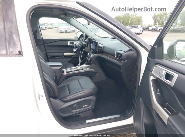 1FMSK8FH3LGC56073 2020 FORD EXPLORER White Front interior view