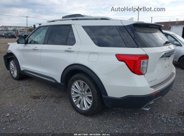1FMSK8FH3LGC56073 2020 FORD EXPLORER White Rear left