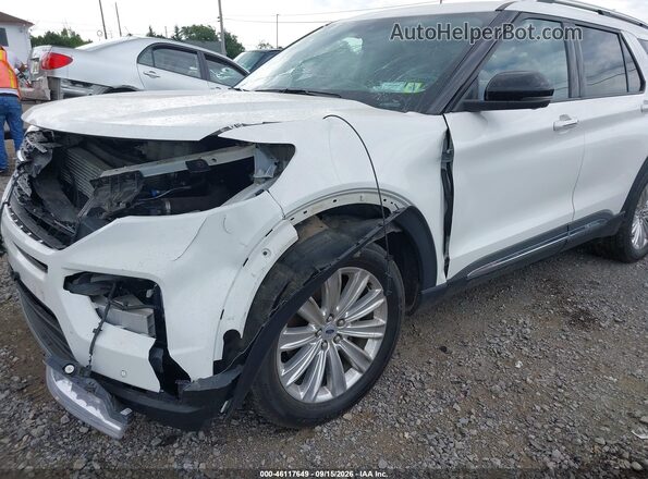 1FMSK8FH3LGC56073 2020 FORD EXPLORER White Front view