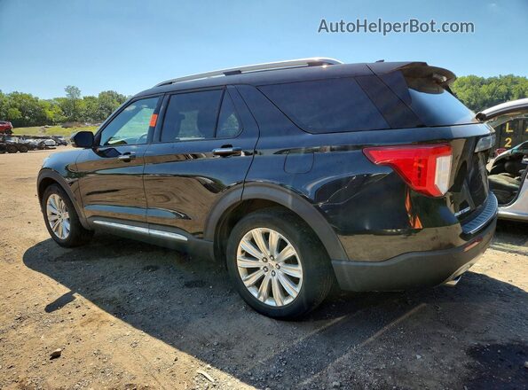 1FMSK8FH7LGA08702 2020 FORD EXPLORER Black Задня ліва чверть