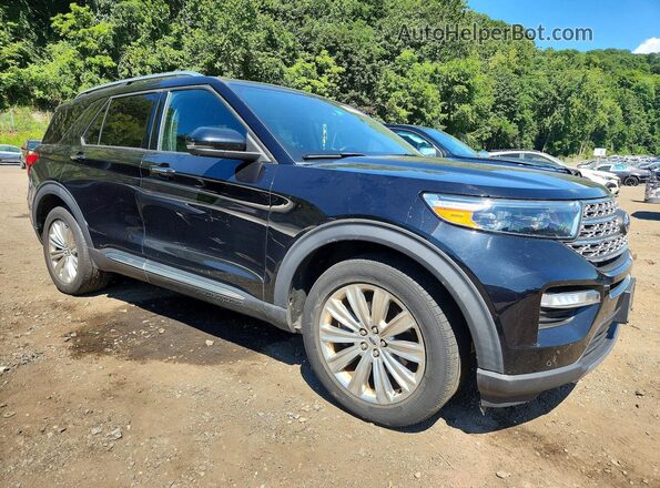 1FMSK8FH7LGA08702 2020 FORD EXPLORER Black Передня права чверть