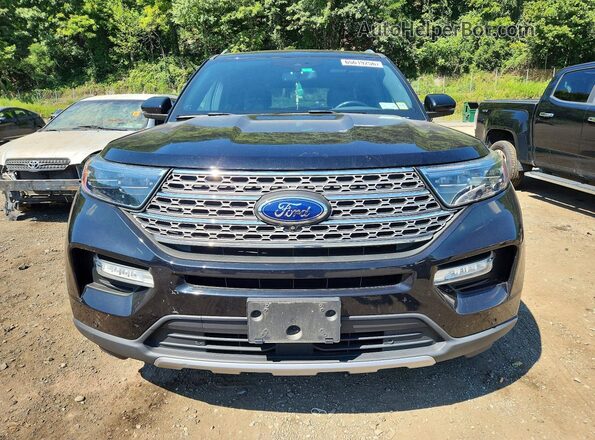 1FMSK8FH7LGA08702 2020 FORD EXPLORER Black Вид спереду