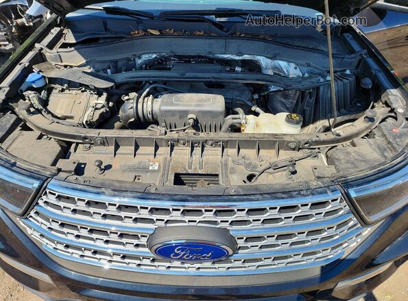 1FMSK8FH7LGA08702 2020 FORD EXPLORER Black Вид задньої частини салону