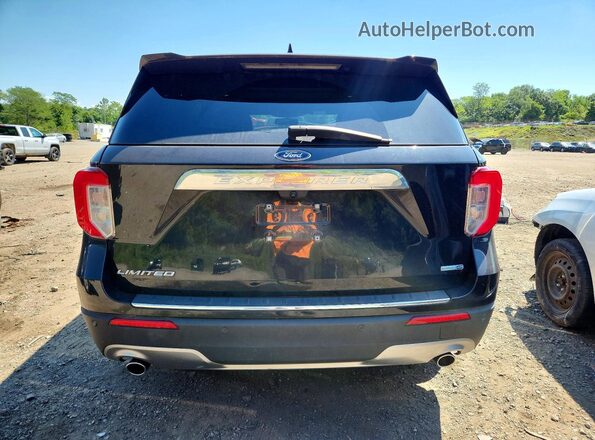 1FMSK8FH7LGA08702 2020 FORD EXPLORER Black Вид ззаду