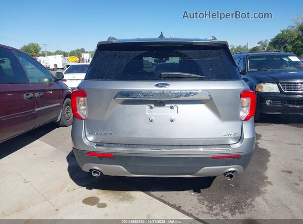 1FMSK8FH8MGA88237 2021 FORD EXPLORER Silver 