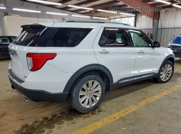 1FMSK8FH9LGA78945 2020 FORD EXPLORER Белый Задняя правая четверть