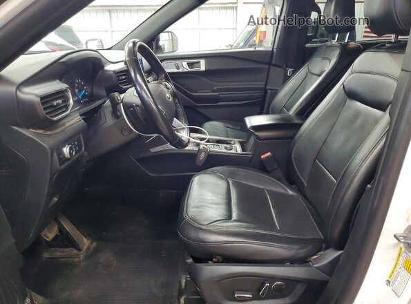 1FMSK8FH9LGA78945 2020 FORD EXPLORER Белый Вид салона спереди