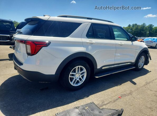 1FMUK7DH0SGA66820 2025 FORD EXPLORER White Trasero derecho