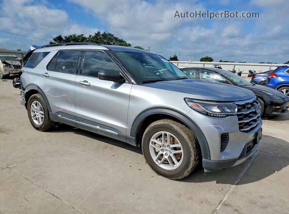1FMUK7DH2SGA26335 2025 FORD EXPLORER Серебряный Передняя правая четверть