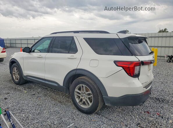 1FMUK7DH5SGA41184 2025 FORD EXPLORER Белый Задняя левая четверть